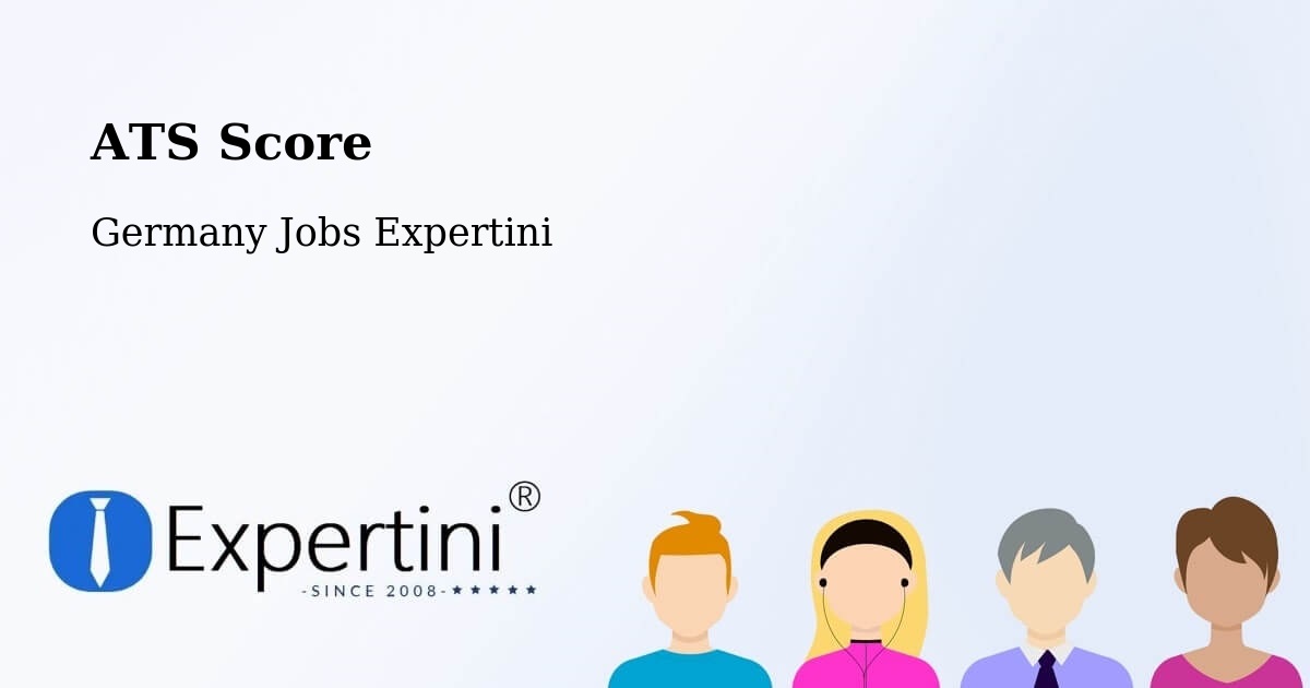 Resume ATS Score & Job Description Match Tool – Stützerbach - Germany Jobs Expertini