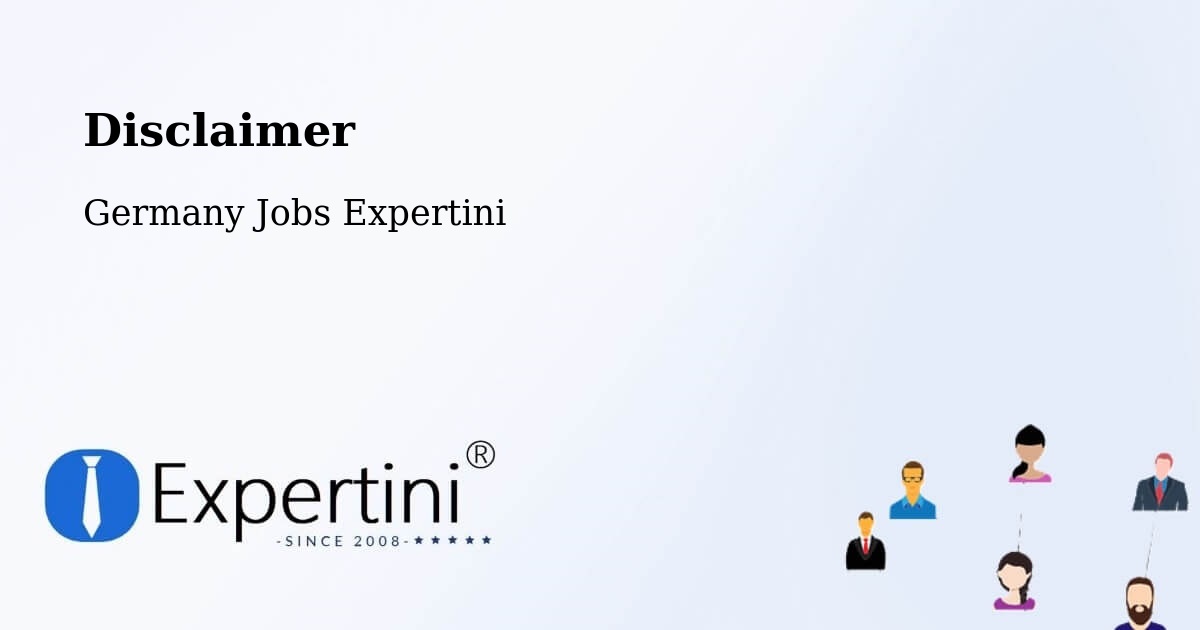 Disclaimer – Stützerbach - Germany Jobs Expertini